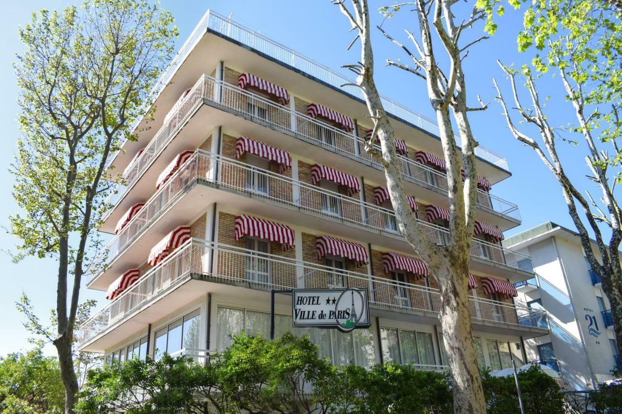 Hotel Ville De Paris Риччоне Экстерьер фото